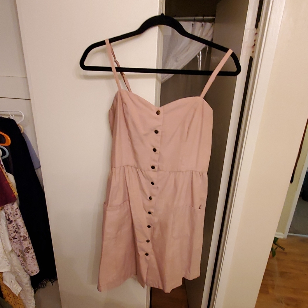Button up dress